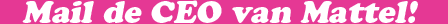 Mail de directeur van Mattel