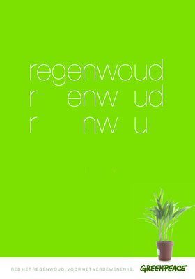 regenwoud-poster